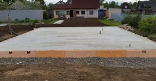 Фундамент монолитная плита под дом цена в Новодвинске - от 4148 руб/м2