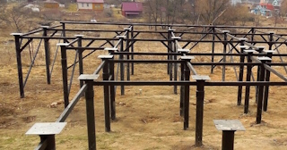 Свайный фундамент под ключ цена с установкой в Новодвинске от 519 рублей/м2| установка свайного фундамента под дом под ключ недорого